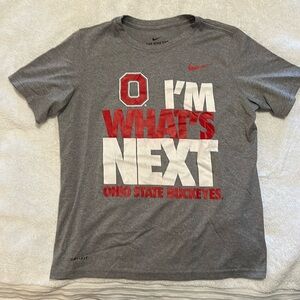Boys Nike Ohio State Dri Fit shirt Sz Large